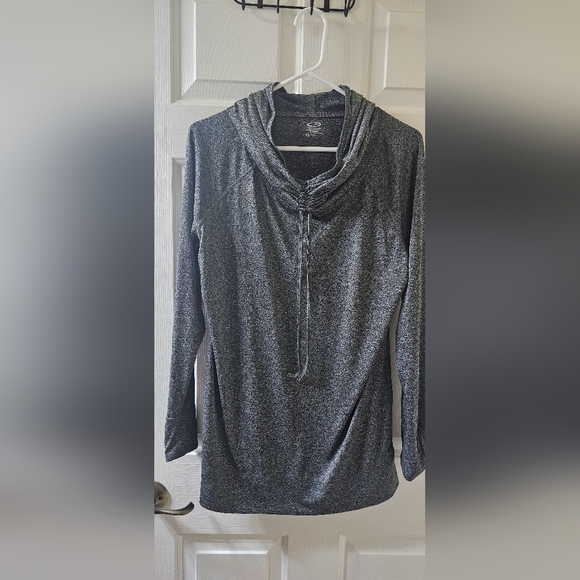 Champion Funnel neck Athletic Hoodie in Grey XL Dry Fit - Picture 1 of 7